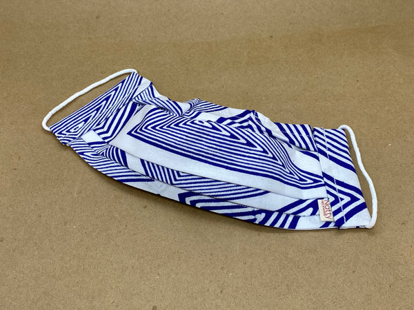 Blue Dimensions Face Mask