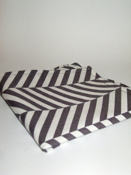 striped gray square