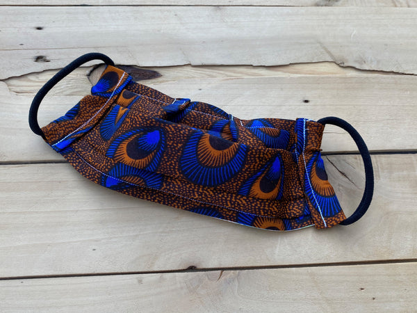 Blue Peacock Mask