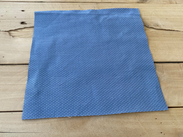 Sky Blue Polka Dot Mask