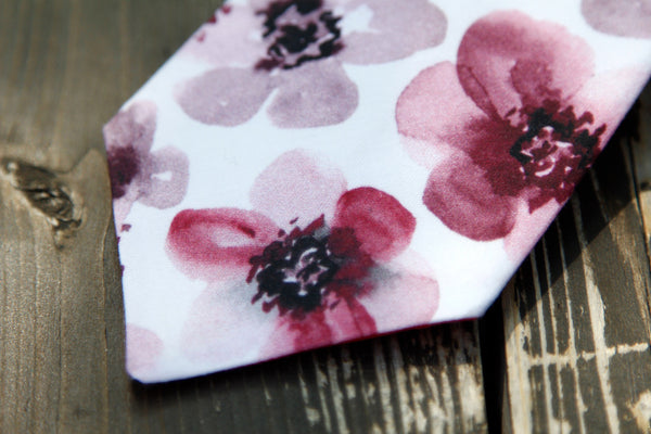 mulberry petal necktie