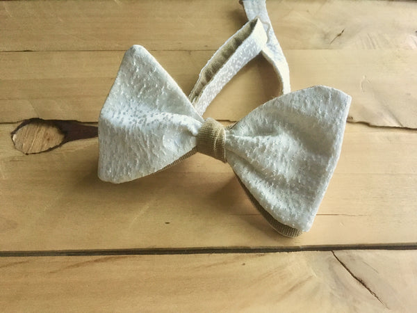 golden ivory goodness bow tie