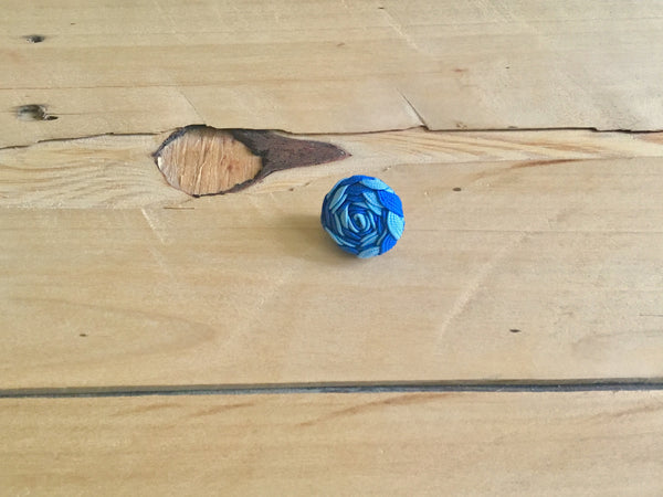 battle blues knot lapel pin